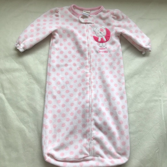 🦋2/$15 ABSORBA sleep sack full sleeves and zipper